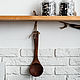 Wooden ladle, ladle (ladle) made of beech wood. CH1, Spoons, Novokuznetsk,  Фото №1