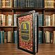 Книга в кожаном переплете "Робинзон Крузо" Д.Дефо. Подарочные книги. Legendarnye-knigi-v-kozhe-1. Интернет-магазин Ярмарка Мастеров.  Фото №2