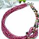Pink tourmaline necklace. Necklace. Magical Beauty Gems. My Livemaster. Фото №4