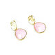 Earrings with pink stone 'Dream' pink earrings, drop earrings. Earrings. Irina Moro. My Livemaster. Фото №5