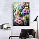Dandelion flower art Original acrylic painting. Pictures. Картины Розы Пионы. Online shopping on My Livemaster.  Фото №2