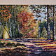 Picture:' Autumn melody ' 50-70 oil. Pictures. OMA-EVA. My Livemaster. Фото №6
