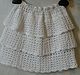 Children's skirt, crochet, Snow white, Skirts, Moscow,  Фото №1