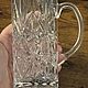Винтаж: Старинный кувшин Cristal d’Arques Pb 24%, Франция. Кухонная утварь винтажная. Bijoux chez Alla. Ярмарка Мастеров.  Фото №5