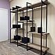 Shelf with book holders in Loft style, Shelving, Ivanovo,  Фото №1