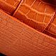 Сумка из кожи крокодила, mini IMA0820O4. Сумка через плечо. CrocShop товары из экзотической кожи. Ярмарка Мастеров.  Фото №4