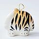 Order Tiger Toy for the Christmas Tree. Porcelain story. Livemaster. . Christmas decorations Фото №3