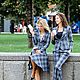 Жакет в клетку Plaid jacket. Пиджаки. Lessaisonsrusses. Интернет-магазин Ярмарка Мастеров.  Фото №2
