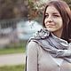 Шарф "Встречая осень". Шарфы. Кузнецова Татьяна. Ярмарка Мастеров.  Фото №5