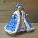 Snow maiden-a toy made of cotton wool. Miniature figurines. irina-taranenko. Online shopping on My Livemaster.  Фото №2