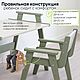 Стол и стул растущий 1-7 лет комплект+подарок. Мебель для детской. Столярная мастерская Андрея Здерева (izderevashop). Ярмарка Мастеров.  Фото №6
