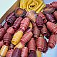 Ассорти рогаликов из пастилы. Кулинарные сувениры. Галина (Frut_boom). Интернет-магазин Ярмарка Мастеров.  Фото №2