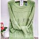 Order Women's knitted jumper ' Rome-menthol'. Makushka_knits. Livemaster. . Jumpers Фото №3