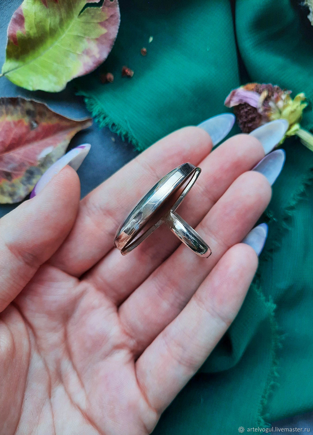 Кольцо с яшмой купить в интернет-магазине Ярмарка Мастеров по цене 2000 ...