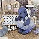 Тедди слон — Коллекционная интерьерная игрушка ручной работы, teddy, Тедди Зверята, Ростов-на-Дону,  Фото №1
