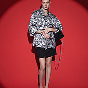 Роскошное кимоно Черный бриллиант, платье на Новый год