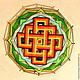 mandala tibetan knot, Amulet, Kiev,  Фото №1