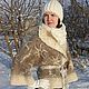 Заказать Валяный жакет "Зимняя прогулка". Ирина Ковалева (feltstyle). Ярмарка Мастеров. . Пиджаки Фото №3