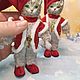 Заказать Котик новогодний. Сундучок фантазий. Ярмарка Мастеров. . Новогодние сувениры Фото №3