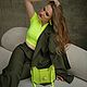 Сумка из флуоресцентных бусин LIME. Сумка через плечо. DASHKOZAK ACCESSORIES. Ярмарка Мастеров.  Фото №4
