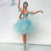 Куклы и игрушки handmade. Livemaster - original item The Azure Ballerina Doll. Handmade.