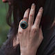Ring with onyx and blue enamel 4 models. Vintage ring. ket-di. My Livemaster. Фото №5