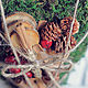 Панно "Сердце с ягодами". Картины. Vekoria. Handmade decor for home. Ярмарка Мастеров.  Фото №6