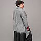 Order Boho linen coat with draped collar, Italy Art. 4584. MilaMi. Livemaster. . Jackets Фото №3
