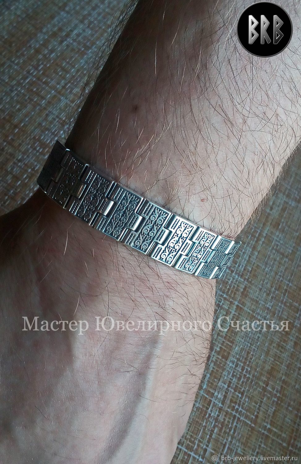 Браслет мужской из серебра "Аратта", серебро 925 проба в интернет ...