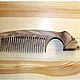 Order Wooden hair comb WOLF. Magic wood. Livemaster. . Combs Фото №3