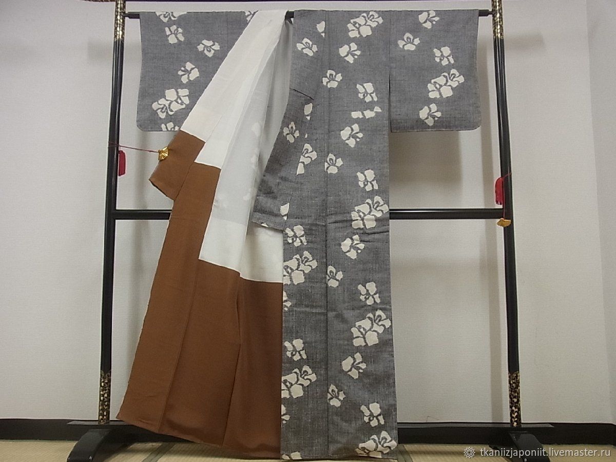 Винтаж: Кимоно японское высококачественный эпонж НОВОЕ в интернет ...