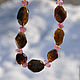 Beads of tourmaline No. №18 Day Night. Necklace. LAVKA SAMOTSVETOV. Online shopping on My Livemaster.  Фото №2
