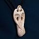 Order 'Angel' carved pendant. NGS Masters. Livemaster. . Pendant Фото №3