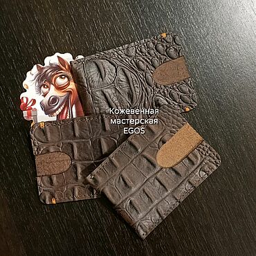 Сумки ручной работы. Ярмарка Мастеров - ручная работа Холдер кожаный. Handmade.