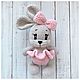  Плюшевый зайка. Мягкие игрушки. Sunny_funny_gifts. Ярмарка Мастеров.  Фото №4
