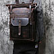 Дорожный рюкзак из натуральной кожи  crazy horse. Рюкзаки. Camelbags. Ярмарка Мастеров.  Фото №6