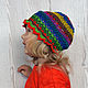Baby's beanie. Crochet baby hat. Baby girl hat. Summer girl hat, Caps, Minsk,  Фото №1