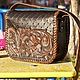 Женская кожаная сумка "Классическая большая" - цветная. Классическая сумка. Хельга. Кожаная мануфактура. Ярмарка Мастеров.  Фото №5