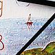 Часы натенные "Маяк". Часы классические. Anna Gaponova. Интернет-магазин Ярмарка Мастеров.  Фото №2