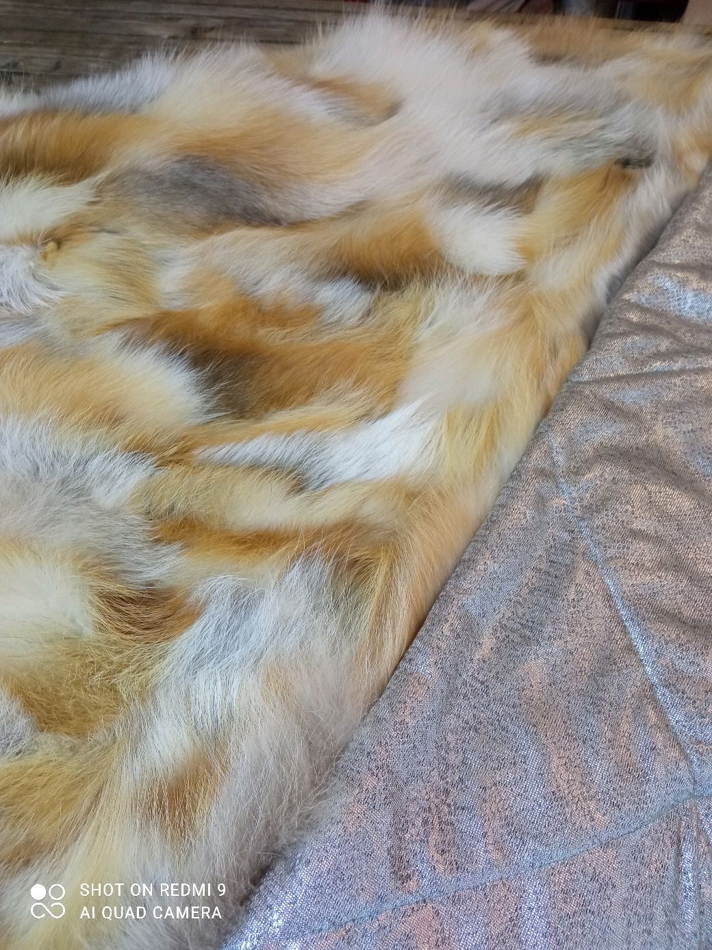 Покрывало, плед из меха лисы в интернет-магазине Ярмарка Мастеров по ...