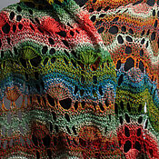 Аксессуары handmade. Livemaster - original item Scarf, knitted scarf for women (Italian wool). Handmade.