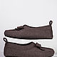Мокасины из войлока COMFY BOW, 100% шерсть. Тапочки. Обувь Beliti (felted-slippers). Интернет-магазин Ярмарка Мастеров.  Фото №2