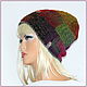 Шапки "Azteca" 54,  90 (шапка вяз, шапка квадрат). Шапки. Ирина(shvilinka.knit). Ярмарка Мастеров.  Фото №6