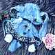 Голубое для Блайз. Одежда для кукол. TashaDollOutfits. Интернет-магазин Ярмарка Мастеров.  Фото №2
