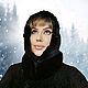 Шалетта "Синяя звезда - люкс" зимняя шапка-капор. Капоры. Шалетта (shapkaplatok). Ярмарка Мастеров.  Фото №6