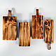 Juego de tablas de servir para servir platos y aperitivos RDN18. Cutting Boards. ART OF SIBERIA. Ярмарка Мастеров.  Фото №6