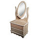 Mini dresser with mirror 2, Blanks for decoupage and painting, Tula,  Фото №1