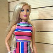 Винтаж handmade. Livemaster - original item Vintage dolls: Mattel Barbie Doll. Playing with Fashion.. Handmade.