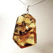 Украшения handmade. Livemaster - original item Very large pendant made of natural Baltic amber(492). Handmade.