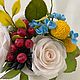 Композиция с цветами. Композиции. Флера Flowers. Интернет-магазин Ярмарка Мастеров.  Фото №2